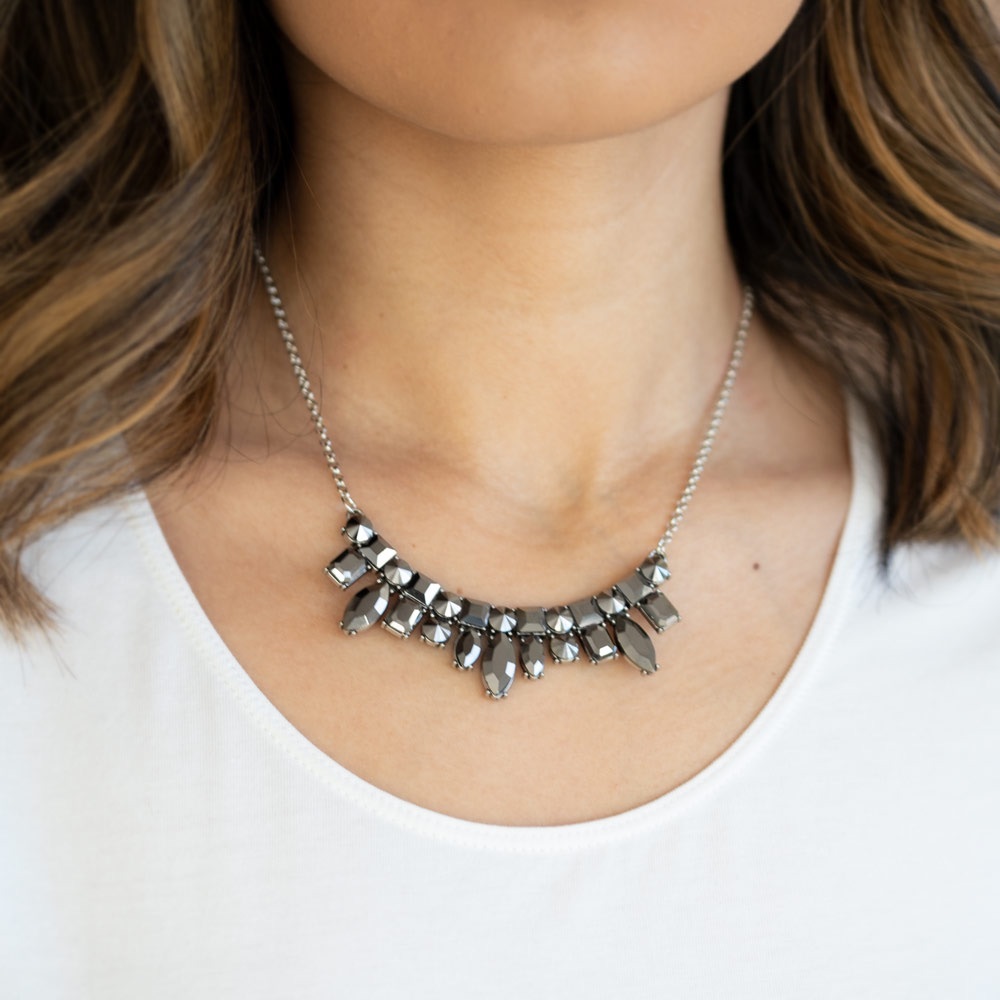 I Want It All Silver necklace